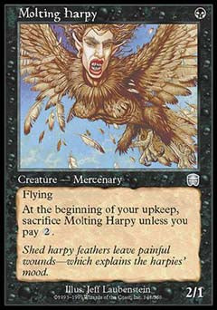 Molting Harpy (Mercadian Masques) Near Mint