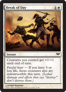 Break of Day (Dark Ascension) Near Mint