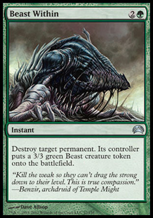 Beast Within (Planechase 2012) Near Mint