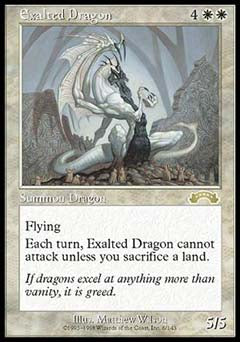 Exalted Dragon (Exodus) Light Play