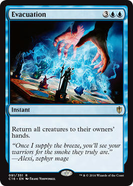 Evacuation (Commander 2016 Edition) Near Mint