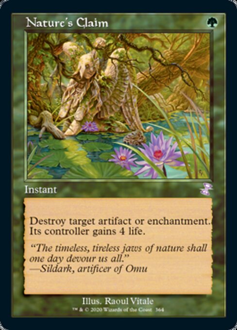 Nature's Claim (Time Spiral Remastered) Near Mint