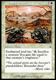Animal Boneyard (Odyssey) Near Mint Foil