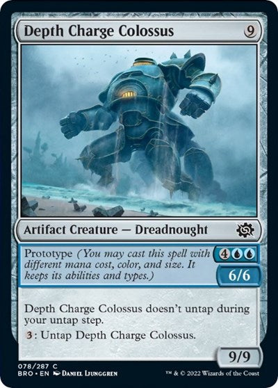 Depth Charge Colossus (The Brothers' War) Near Mint