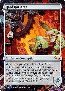Hard Hat Area (Unstable) Near Mint Foil