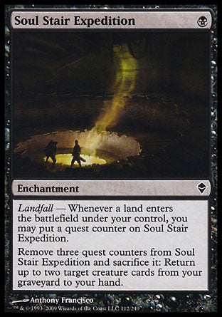 Soul Stair Expedition (Zendikar) Near Mint Foil