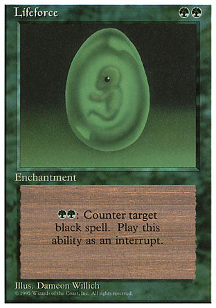 Lifeforce (4th Edition) Light Play