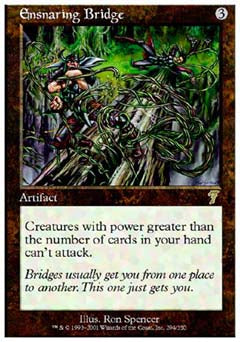Ensnaring Bridge (7th Edition) Near Mint Foil