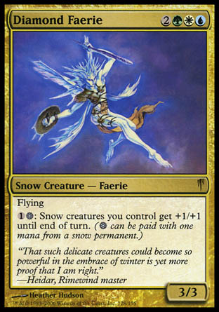 Diamond Faerie (Coldsnap) Light Play
