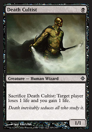 Death Cultist (Rise of the Eldrazi) Near Mint Foil