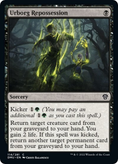 Urborg Repossession (Dominaria United) Near Mint Foil