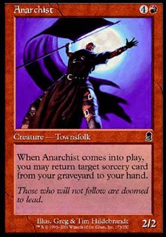 Anarchist (Odyssey) Near Mint