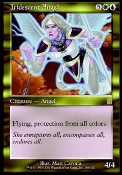 Iridescent Angel (Odyssey) Light Play