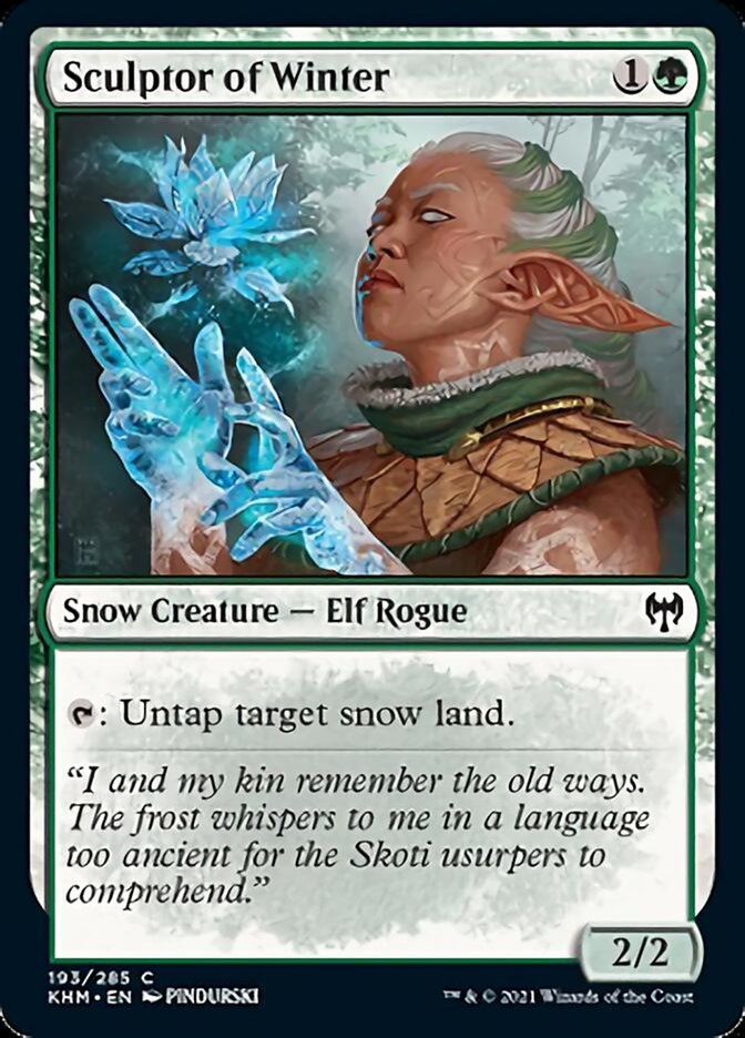 Sculptor of Winter (Kaldheim) Near Mint Foil