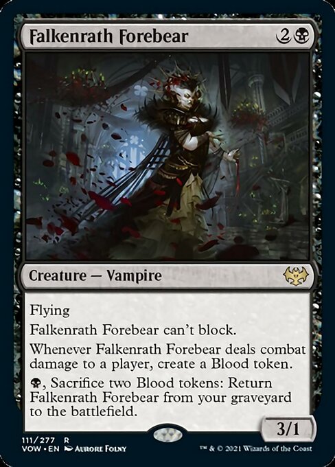 Falkenrath Forebear (Innistrad: Crimson Vow) Near Mint