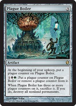 Plague Boiler (Commander 2013 Edition) Near Mint