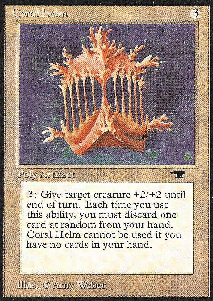 Coral Helm (Antiquities) Good