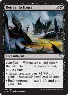 Retreat to Hagra (Commander 2018) Near Mint