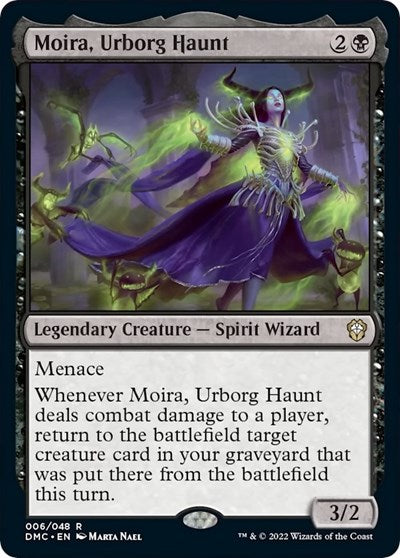 Moira, Urborg Haunt (Commander: Dominaria United) Near Mint