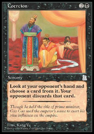 Coercion (Portal Three Kingdoms) Near Mint Chinese