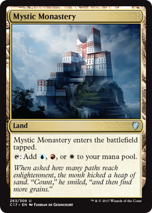 Mystic Monastery (Commander 2017) Near Mint