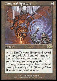 Temporal Aperture (Urza's Saga) Near Mint