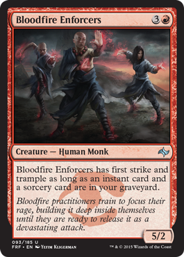 Bloodfire Enforcers (Fate Reforged) Near Mint