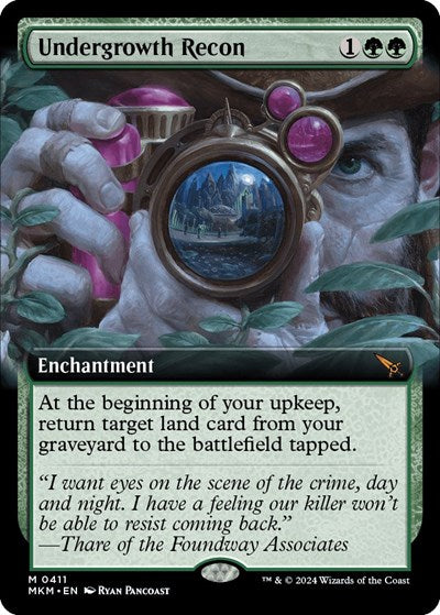 Undergrowth Recon (Extended Art) (Murders at Karlov Manor) Near Mint