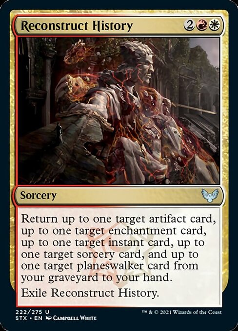 Reconstruct History (Strixhaven) Near Mint