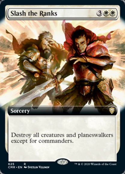 Slash the Ranks (Extended Art) (Commander Legends) Near Mint