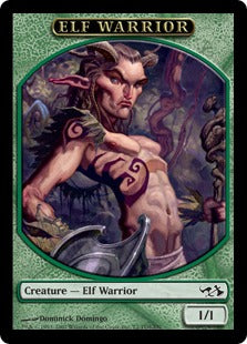 Elf Warrior (Token) (Duel Decks: Elves vs Goblins) Near Mint