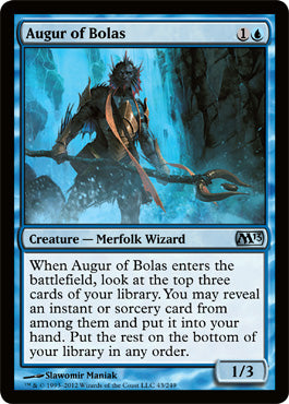 Augur of Bolas (Magic 2013 Core Set) Near Mint Foil