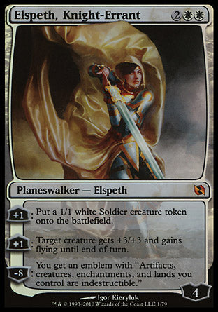 Elspeth, Knight-Errant (Duel Decks: Elspeth vs Tezzeret) Near Mint Foil