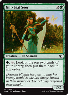 Gilt-Leaf Seer (Duel Decks: Nissa vs Ob Nixilis) Near Mint