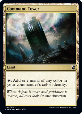 Command Tower (Commander 2019) Near Mint