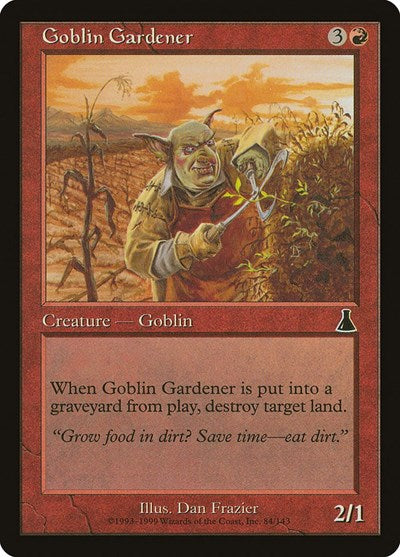 Goblin Gardener (Urza's Destiny) Near Mint