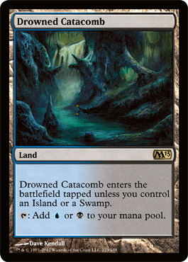 Drowned Catacomb (Magic 2013 Core Set) Near Mint Foil