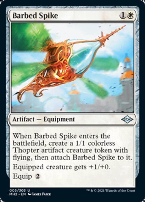Barbed Spike (Modern Horizons 2) Near Mint Foil