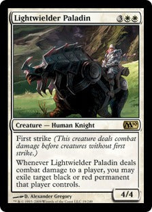 Lightwielder Paladin (Magic 2010 Core Set) Light Play Foil