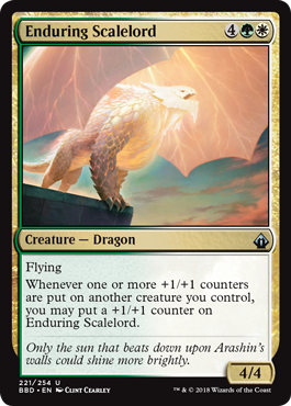Enduring Scalelord (Battlebond) Near Mint