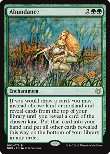 Abundance (Duel Decks: Nissa vs Ob Nixilis) Near Mint