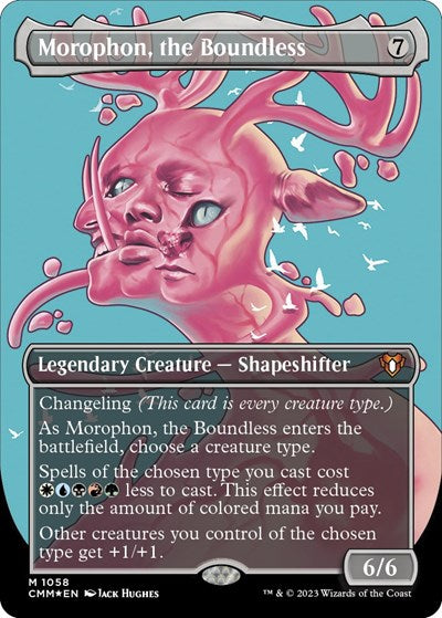 Morophon, the Boundless (Textured Foil) (Commander Masters) Near Mint