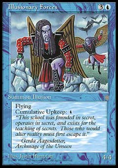Illusionary Forces (Ice Age) Near Mint