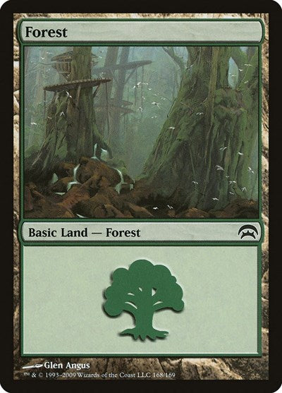 Forest (168) (Planechase) Near Mint