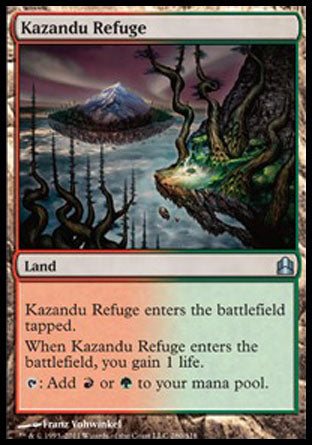 Kazandu Refuge (Commander) Near Mint