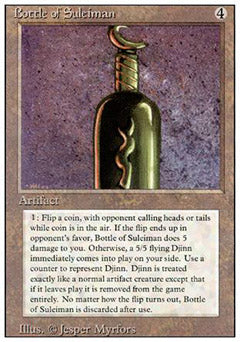 Bottle of Suleiman (Revised) Near Mint