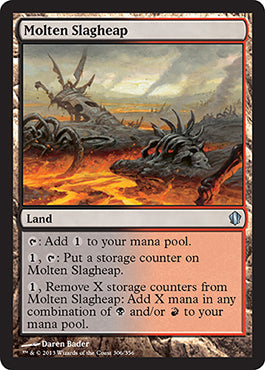 Molten Slagheap (Commander 2013 Edition) Near Mint