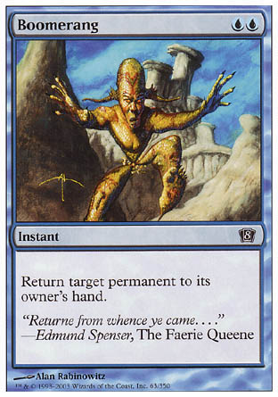 Boomerang (8th Edition) Near Mint Foil