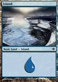Island (235) (Shards of Alara) Near Mint Foil
