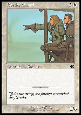 Border Guard (Starter 1999) Near Mint